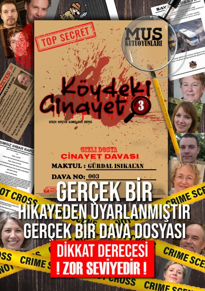 Dedektif Oyunu, Çözülemeyen Davalar, 3 Dava Tek Paket, Cinayet Çözme Dava Dosyası, Katil Kim