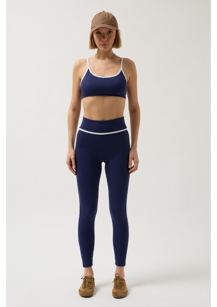 Biye Detaylı Askılı Lacivert Bra fiyatları