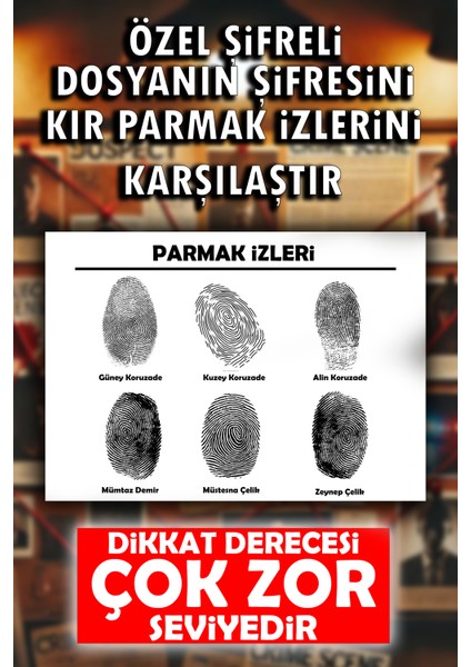Dedektif Oyunu, Milyonluk Dava, Kanlı Aile Davası, Cinayet Çözme ve Katili Bulma Oyunu Dedektiflik modelleri