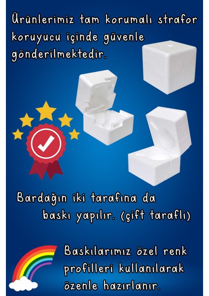 Hayday Oyun Baskılı Kupa Bardak Çift Taraflı Baskı