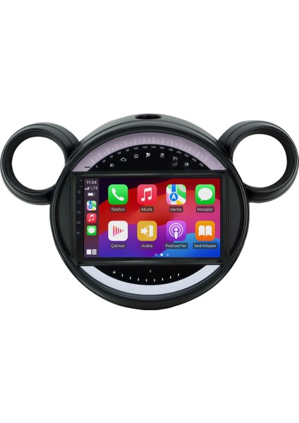 Mini Cooper - Araç Multimedya Ekran - 6gb 128GB - S - Black - 2011 - 2015 - 9 Inch - Upg - Myway