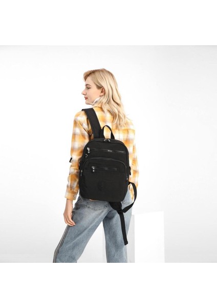 Smart Bags Krinkıl Kumaş Su Geçirmez Sırt Çantası BC 1207 - Açık Gri fırsatları