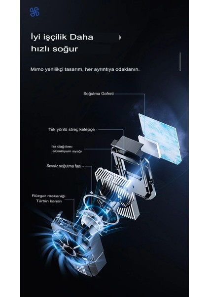 Cep Telefonu Radyatör Soğutma Fanı Telefon Soğutucu Fan modelleri