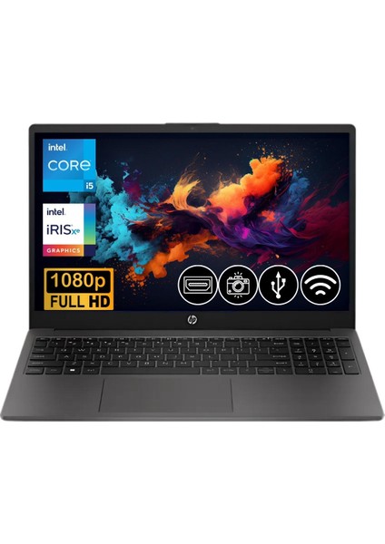 250 G10 Intel Core I5 1334U 32GB 256GB M.2 SSD B2NC5ES ATL16 Fdos 15.6" Taşınabilir Bilgisayar