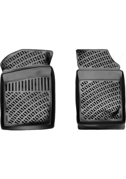 Renault Kangoo 3D Paspas - Siyah (2 Parça) | 1997-2007 Arası