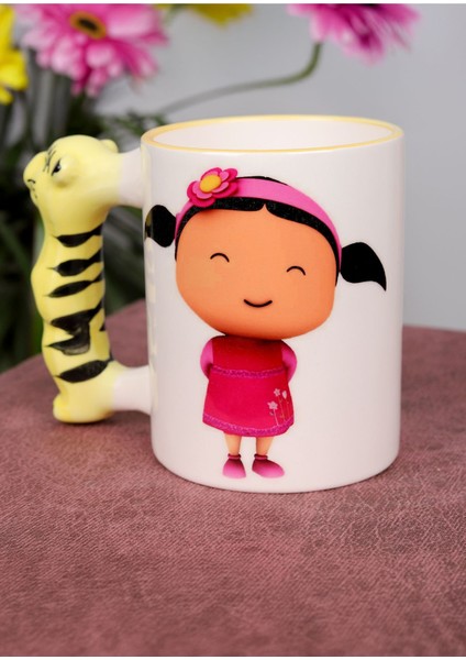 Pepe ve Şila Resimli Kupa Bardak