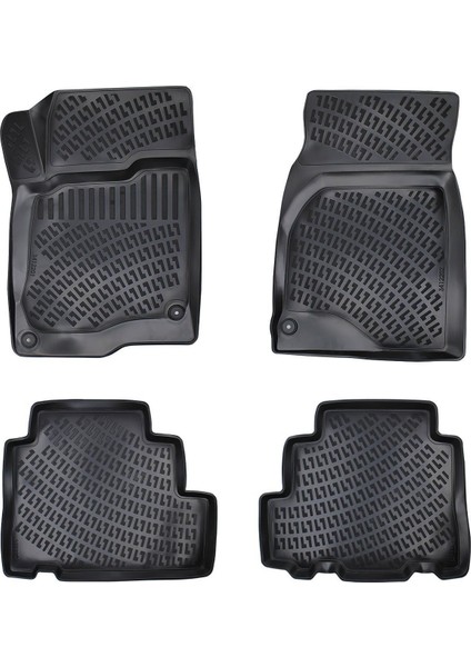 Chevrolet Captiva 3D Paspas - Siyah | 2006-2018 Arası