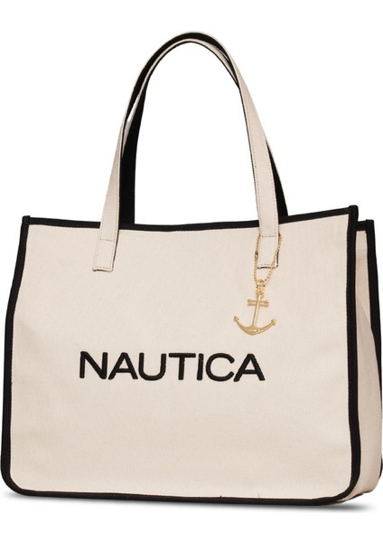 Bej-Sıyah Nautıca Kadın Omuz Çantası CN7251T indirimleri