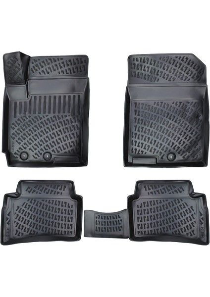 Kia Rio 3D Paspas - Siyah | 2017 ve Sonrası, HB