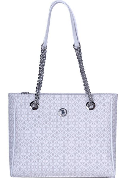 Beyaz U.s. Polo Assn. Kadın Omuz Çantası US3006 modelleri