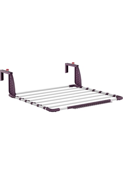 Gazzella Hang'n Dry Wings Petek ve Balkon Çamaşır Kurutma Askılığı Sm Hnd 53 W