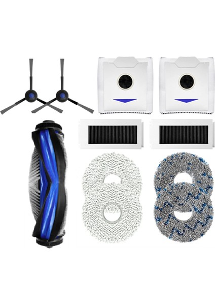 Ecovacs N30PRO Robot Süpürge Yedek Parçaları Için 9 Adet Süpürge Aksesuarları (Yurt Dışından)