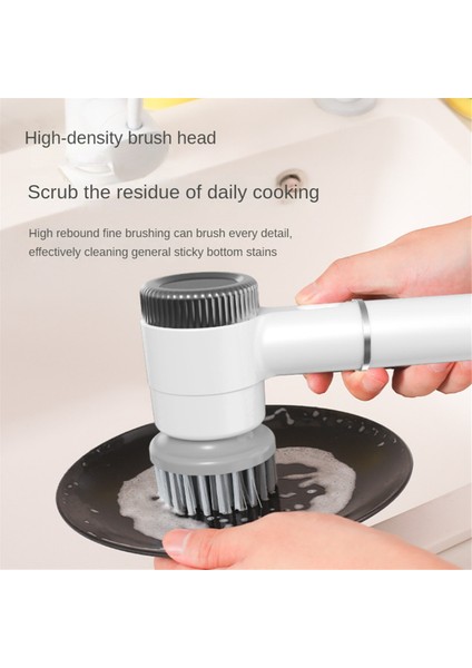 Elektrikli Spin Scrubber Elektrikli Temizleme Fırçası Akülü Güç Scrubber ile 5 Banyo Mutfaklar Için Fırça Kafalarını Değiştirin (Yurt Dışından) fiyatları
