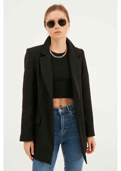 Kadın Siyah Blazer Ceket