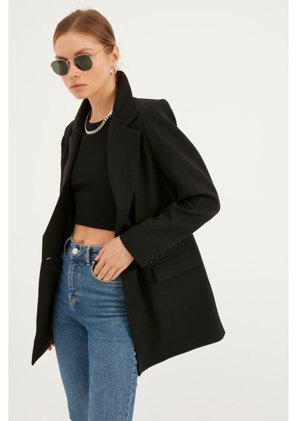 Kadın Siyah Blazer Ceket