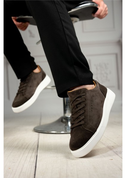 Erkek Hakiki Deri Bağcıklı Ayakkabı - Süet Erkek Ayakkabı fırsatları