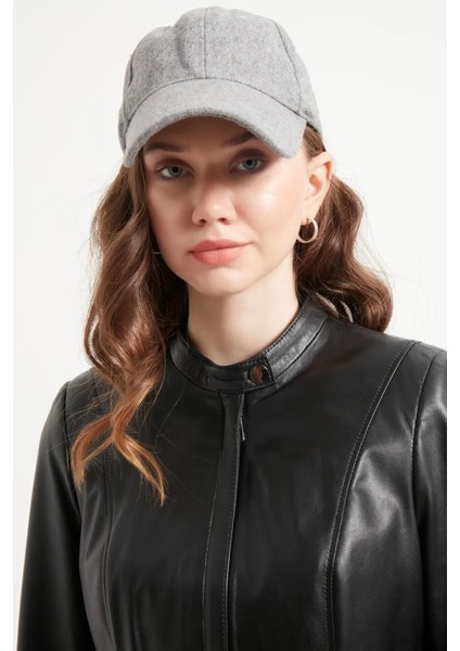 Kadın Siyah Yakasız Hakiki Deri Ceket indirimleri