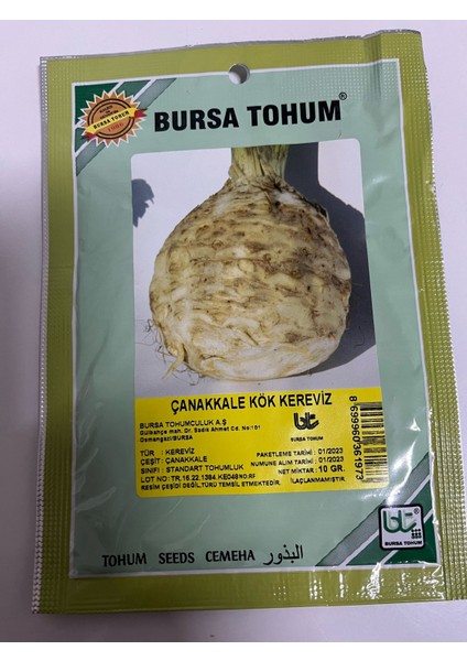 Çanakkale Kök Kereviz Tohumu