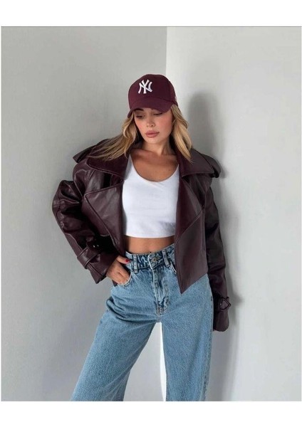 Marka Model Premium Kalite Bordo Ceket