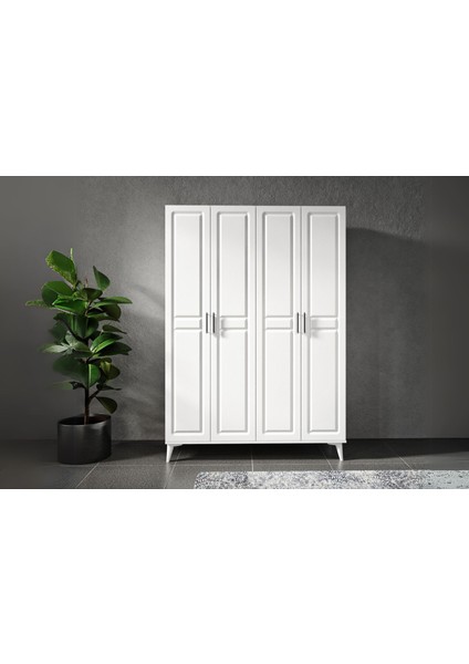 Lesse 4 Kapılı Gardırop