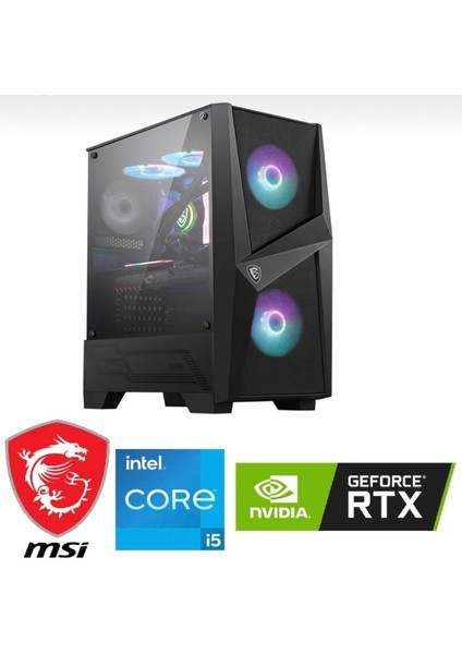 Gamng - 8gb RTX4060TI - I5 13400F 13NESİL - 16RAM Ddr5 - 1tb SSD Windows 11 Pro