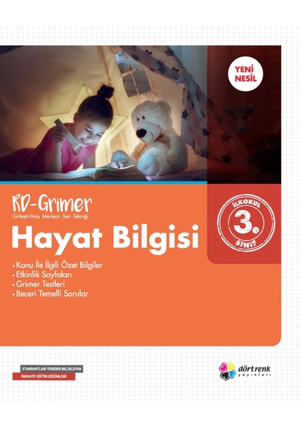 3. Sınıf Dört Renk Yayınları Rd-Grimer Set (7 Kitap)