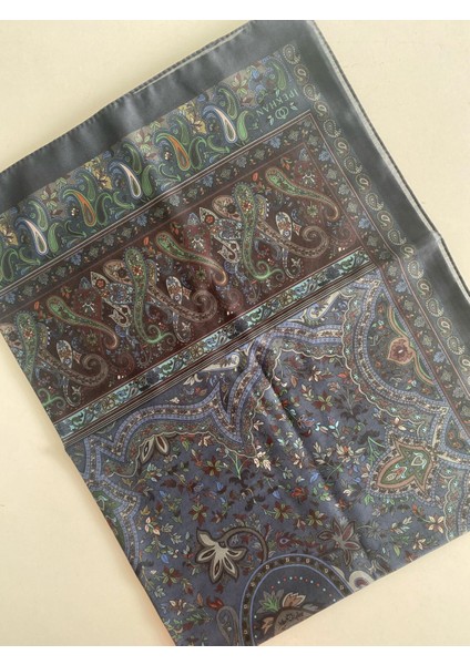 Hindu Desen Ince Pamuk Şal