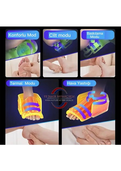 6D Dijital Uzaktan Kumandalı Ovmalı Isıtmalı Titreşimli Ayak Masaj ve Bakım Makinesi/Aleti modelleri