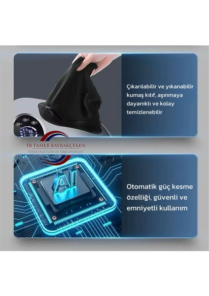6D Dijital Uzaktan Kumandalı Ovmalı Isıtmalı Titreşimli Ayak Masaj ve Bakım Makinesi/Aleti fırsatları