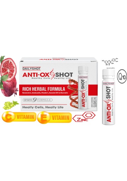 Shot Antı-Ox Daily Shot 14'lü