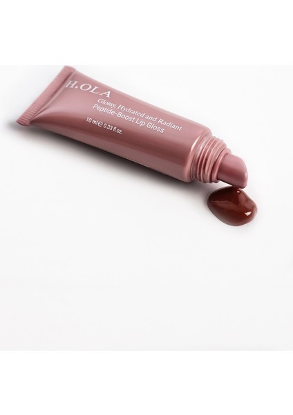 Lip Gloss | Dudak Parlatıcısı | Kalıcı, Yüksek Pigmentli | Peptide-Boost | Pumpkın Spıce