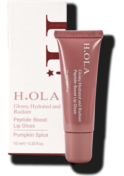 Lip Gloss | Dudak Parlatıcısı | Kalıcı, Yüksek Pigmentli | Peptide-Boost | Pumpkın Spıce