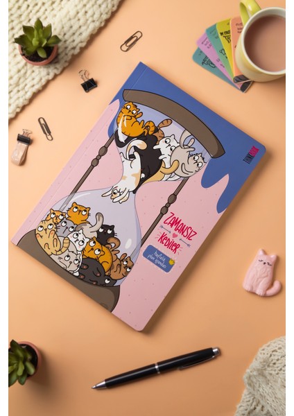 Thinkbook Kum Saati Zamansız Zamansız Ajanda, 15X21.5 cm
