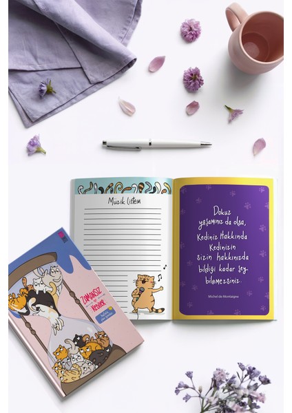 Thinkbook Kum Saati Zamansız Zamansız Ajanda, 15X21.5 cm