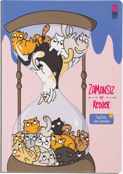 Thinkbook Kum Saati Zamansız Zamansız Ajanda, 15X21.5 cm