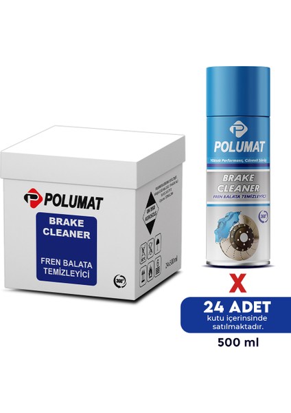 Polumat Fren Balata Temizleme Spreyi 24'lü Paket