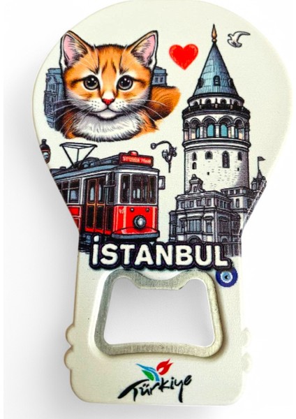 Galata Gift Şişe Açacağı Açacak Magnet Balon Şeklinde Dekoratif Soda Gazoz Açacağı Istanbul Temalı fiyatları