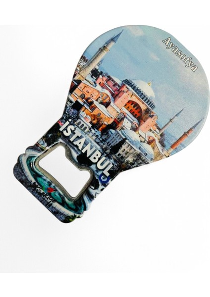 Galata Gift Şişe Açacağı Açacak Magnet Balon Şeklinde Dekoratif Soda Gazoz Açacağı Istanbul Temalı modelleri