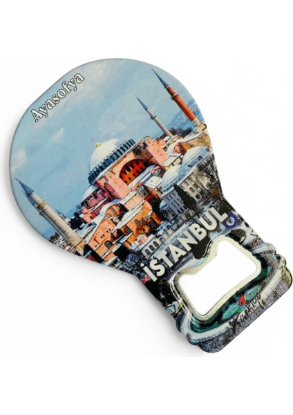 Galata Gift Şişe Açacağı Açacak Magnet Balon Şeklinde Dekoratif Soda Gazoz Açacağı Istanbul Temalı fırsatları