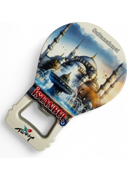 Galata Gift Şişe Açacağı Açacak Magnet Balon Şeklinde Dekoratif Soda Gazoz Açacağı Istanbul Temalı modelleri