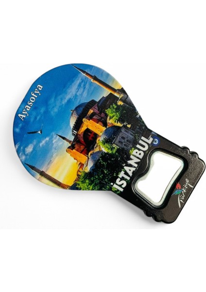 Galata Gift Şişe Açacağı Açacak Magnet Balon Şeklinde Dekoratif Soda Gazoz Açacağı Istanbul Temalı fırsatları