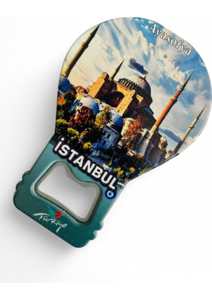 Galata Gift Şişe Açacağı Açacak Magnet Balon Şeklinde Dekoratif Soda Gazoz Açacağı Istanbul Temalı modelleri