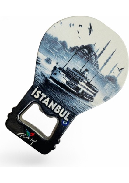 Galata Gift Şişe Açacağı Açacak Magnet Balon Şeklinde Dekoratif Soda Gazoz Açacağı Istanbul Temalı modelleri