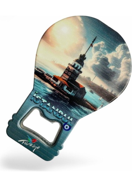 Galata Gift Şişe Açacağı Açacak Magnet Balon Şeklinde Dekoratif Soda Gazoz Açacağı Istanbul Temalı modelleri