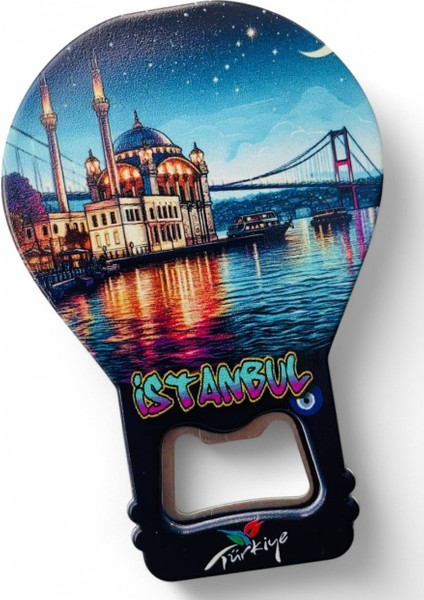 Galata Gift Şişe Açacağı Açacak Magnet Balon Şeklinde Dekoratif Soda Gazoz Açacağı Istanbul Temalı modelleri