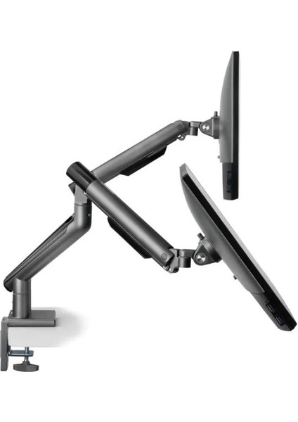 Twısted MINDS TM-49-C012-G Premium Mekanik Amortisör 17"- 32" Max 2x 9kg Ikili monitör Kolu