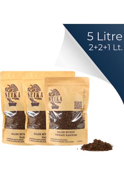 Salon Bitkisi Toprak Karışımı TK06 (5 Litre)