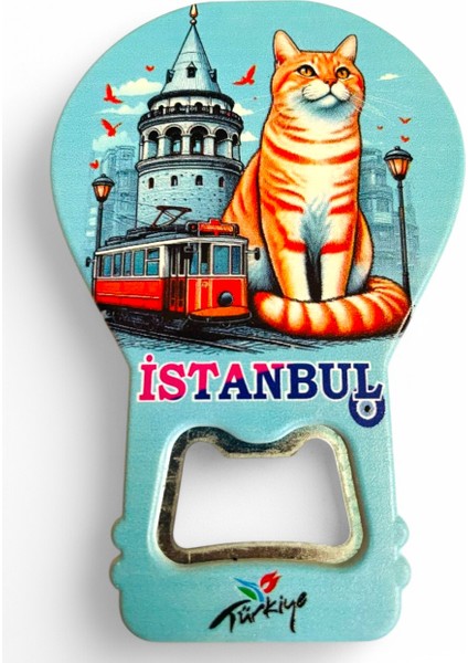 Galata Gift Şişe Açacağı Açacak Magnet Balon Şeklinde Dekoratif Soda Gazoz Açacağı Istanbul Temalı fiyatları