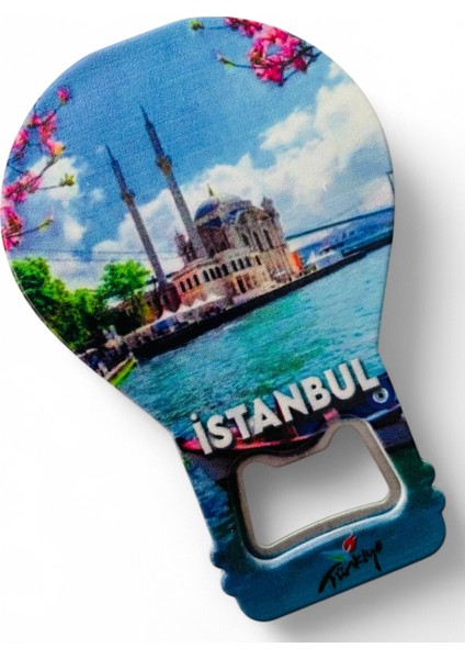 Galata Gift Şişe Açacağı Açacak Magnet Balon Şeklinde Dekoratif Soda Gazoz Açacağı Istanbul Temalı modelleri