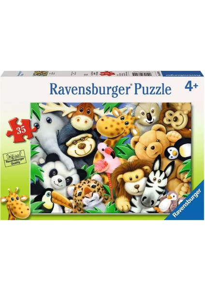 35 Parça Puzzle Peluşlar 87945
